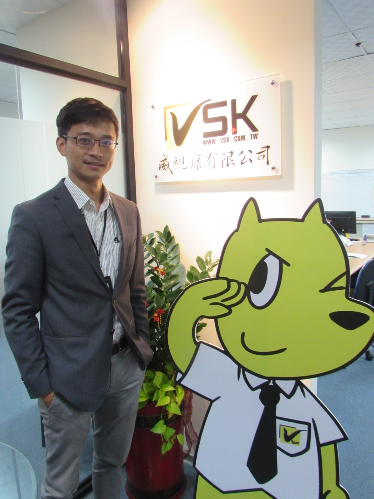 【機器視覺小巨人 威視康崛起】經濟日報採訪報導 - VSK 威視康